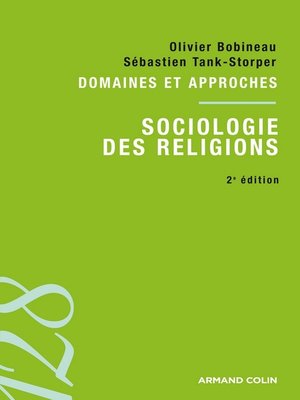 cover image of Sociologie des religions